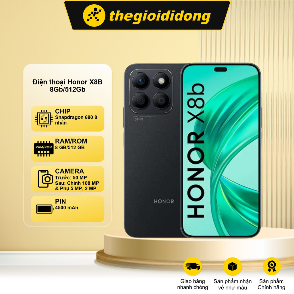 Điện thoại HONOR X8b 512GB