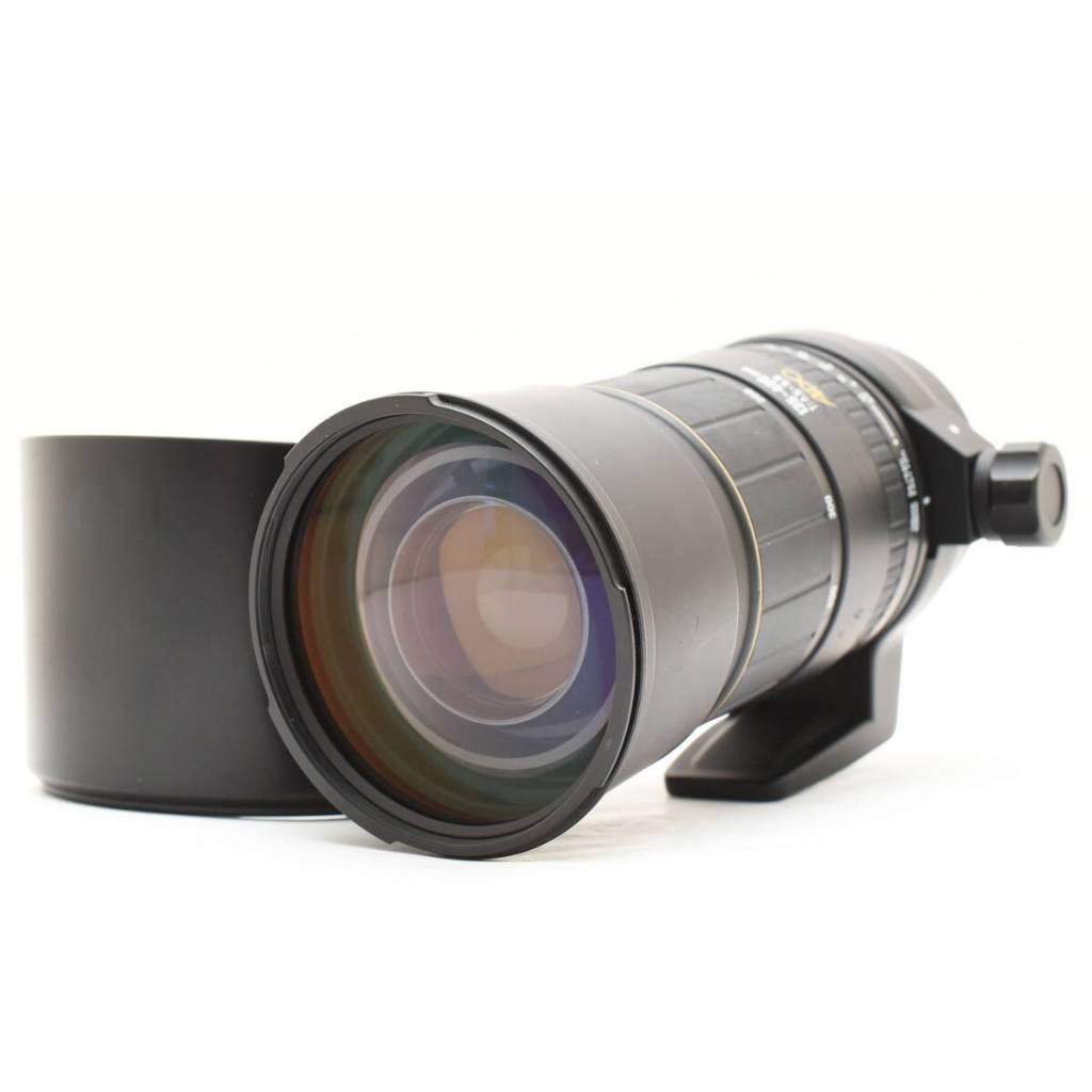 Lens Canon ef SIGMA 135-400mm F4.5-5.6 APO kính đẹp- đứt cáp khẩu