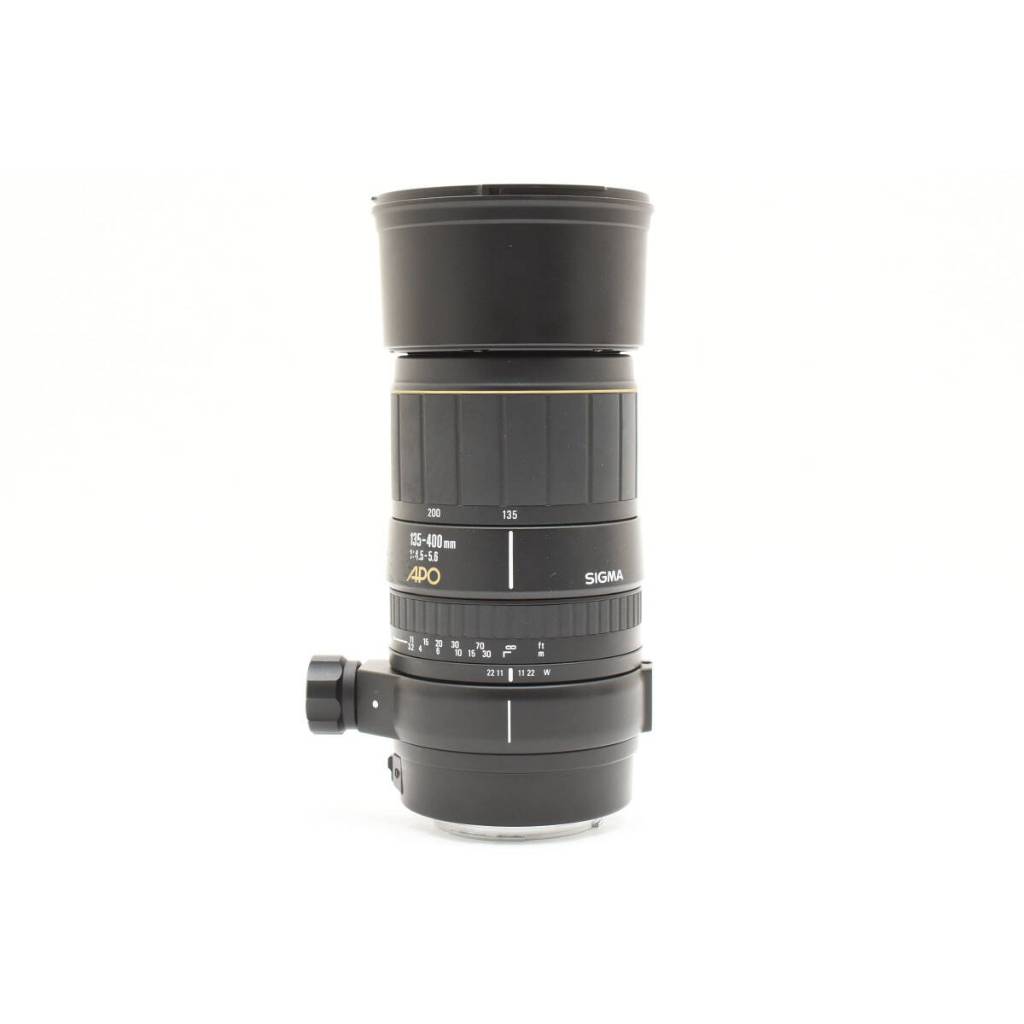 Lens Canon ef SIGMA 135-400mm F4.5-5.6 APO kính đẹp- đứt cáp khẩu - Ống kính Canon EF