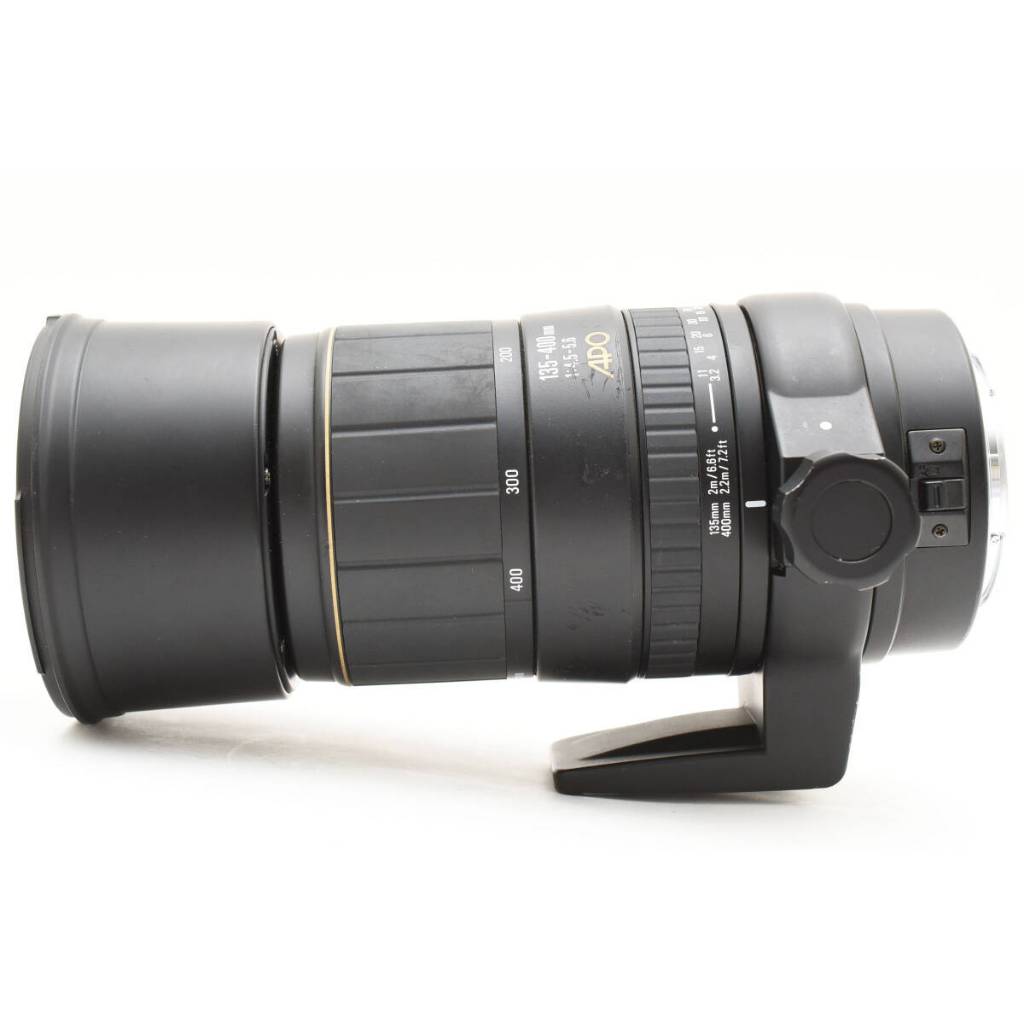 Lens Canon ef SIGMA 135-400mm F4.5-5.6 APO kính đẹp- đứt cáp khẩu - Ống kính Canon EF