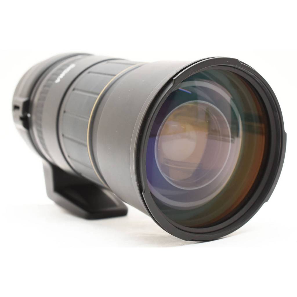 Lens Canon ef SIGMA 135-400mm F4.5-5.6 APO kính đẹp- đứt cáp khẩu - Ống kính Canon EF