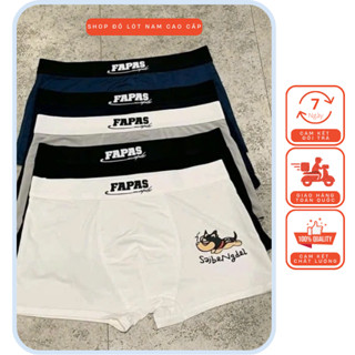 Quần lót đùi nam FAPAS cao cấp chất thun lạnh đẹp quần sịp nam đùi mềm mại co dãn 4 chiều