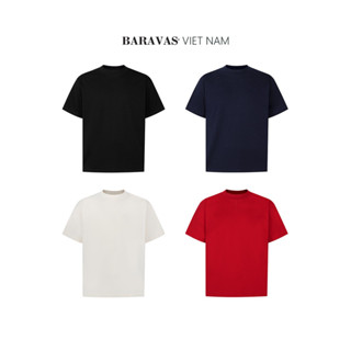 Áo Thun Trơn Baravas Form Regular - Version Premium