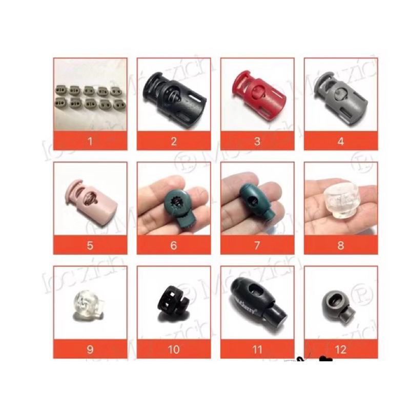 Nút chặn dây nhựa (lỗ5mm)