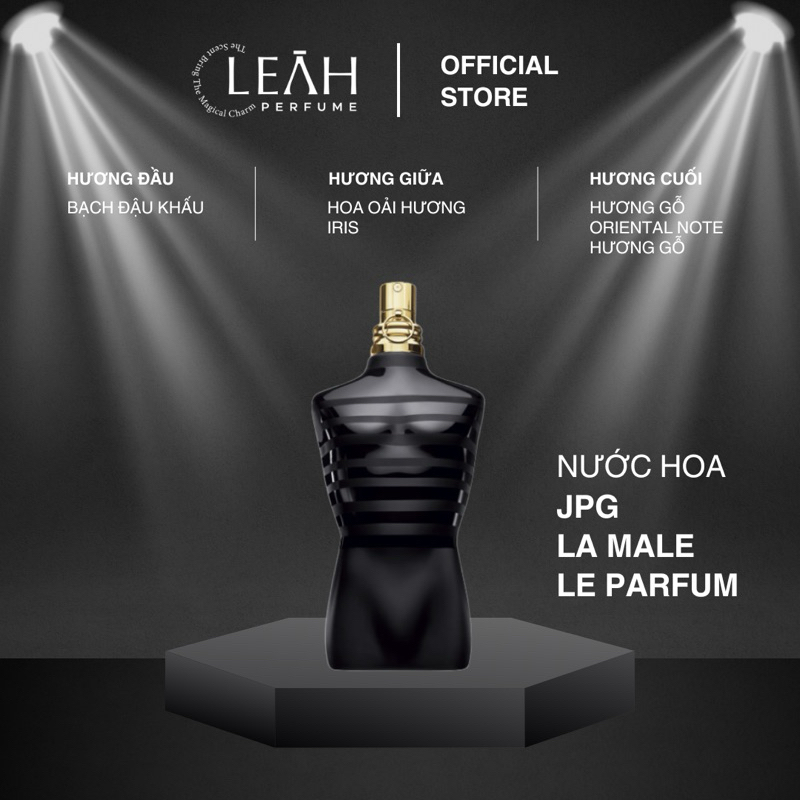 [LEAH] Nước Hoa Nam JPG  Le Male Le Parfum 10ml/20ml