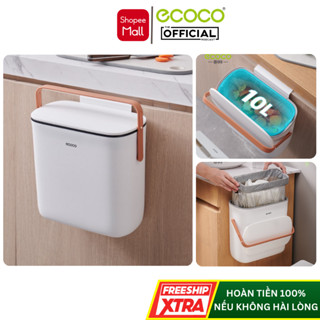 Thùng Rác Treo Tủ Bếp, Dán Tường ECOCO E2236, Thùng Rác Treo Nhựa ABS Cao Cấp, Tiện Ích Dễ Sử Dụng