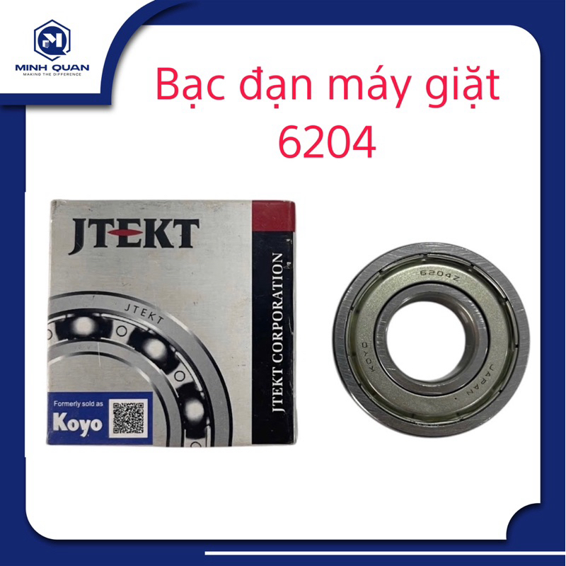 Bạc đạn máy giặt cửa ngang 6204 - Bi máy giặt cửa ngang 6204
