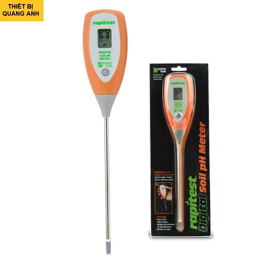 Bút Đo PH Đất Rapitest Soil PH Meter Thiết Bị Đo PH Đất Trồng Cây Máy đo ph đất - độ ẩm đất