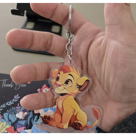 The Lion King Charm Keychain