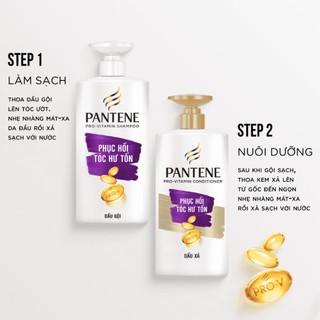 Dầu Xả Hỗ Trợ Chăm Sóc Tóc Hư Tổn Pantene Damage Care 650Ml
