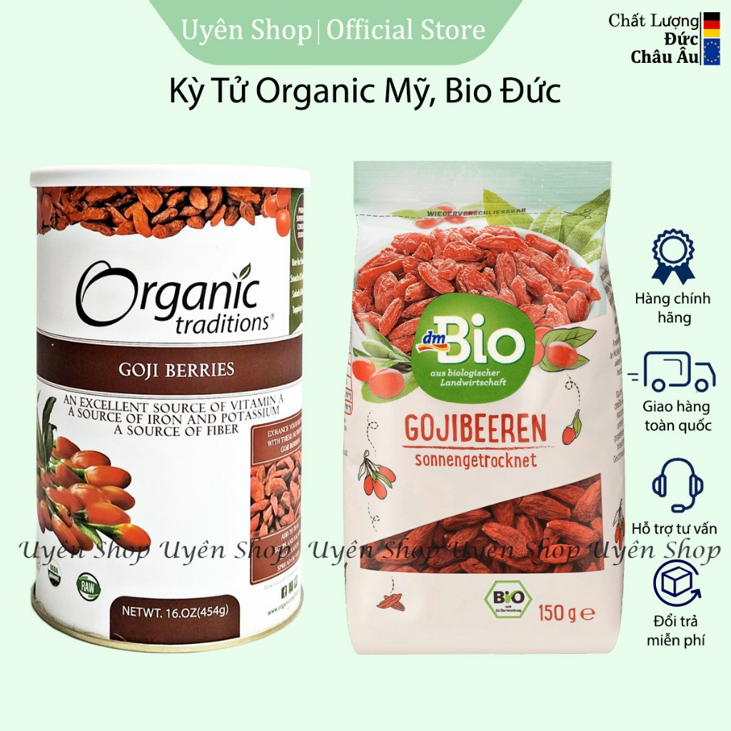 Kỳ Tử Hữu Cơ Organic Traditional và Bio DM