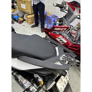 Tay dắt logo Yamaha bằng thép 6 li bản Trung gắn NVX V1 Không Gân chịu lực