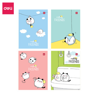  Tập Vở 4 Ô Ly Deli -Tập Vở Học Sinh Tập Viết 48 80 Trang Chất Liệu Giấy Dày Hoạt Hình Dễ Thương Chống Lóa Chống Mỏi Mắt 