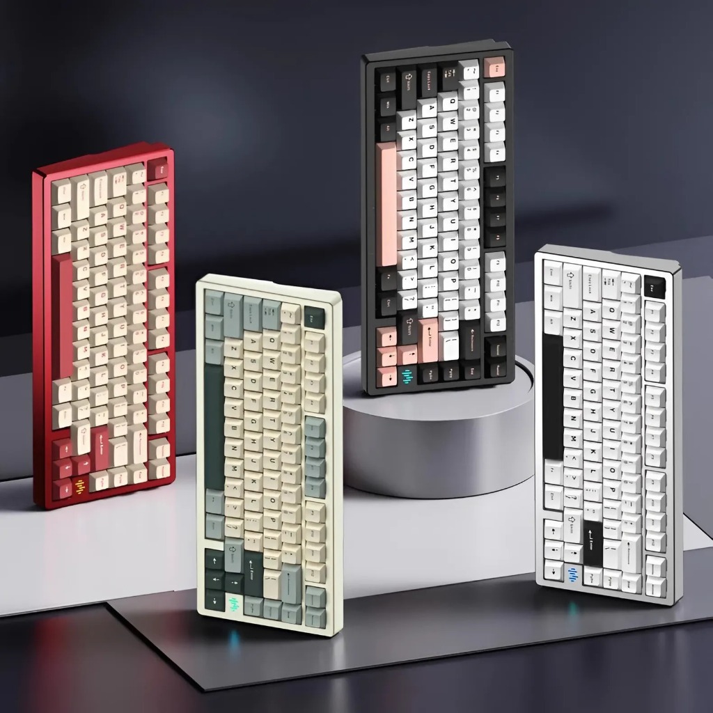 [CHÍNH HÃNG] Bàn phím cơ PMO Wave75 - Bàn phím bluetooth, 3 mode kết nối, Hotswap, Hỗ trợ QMK/VIA | BigBuy360 - bigbuy360.vn