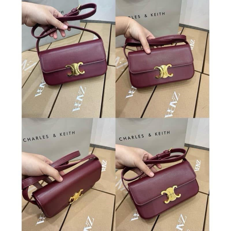 TÚI KẸP NÁCH CHỮ X  FULL BOX size 21 cm