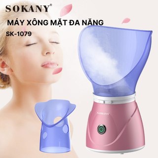  Máy xông mặt đa năng SOKANY SK-1079 xông tinh dầu và thảo mộc hơi nước ion bổ sung độ ẩm làm mịn da và dễ thẩm thấu 