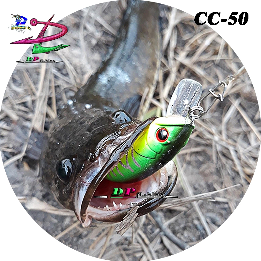 Mồi Câu Cá CC50 .Lure Cá Chẽm , Cá Lóc.(thái lan)