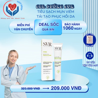  GEL HỖ TRỢ GIẢM MỤN MỜ THÂM SVR PHÁP SEBIACLEAR CICAPEEL GEL CHẤM MỤN GIẢM THÂM LOẠI BỎ DẦU THỪA TRONG 24H| VIỆT SHOP 