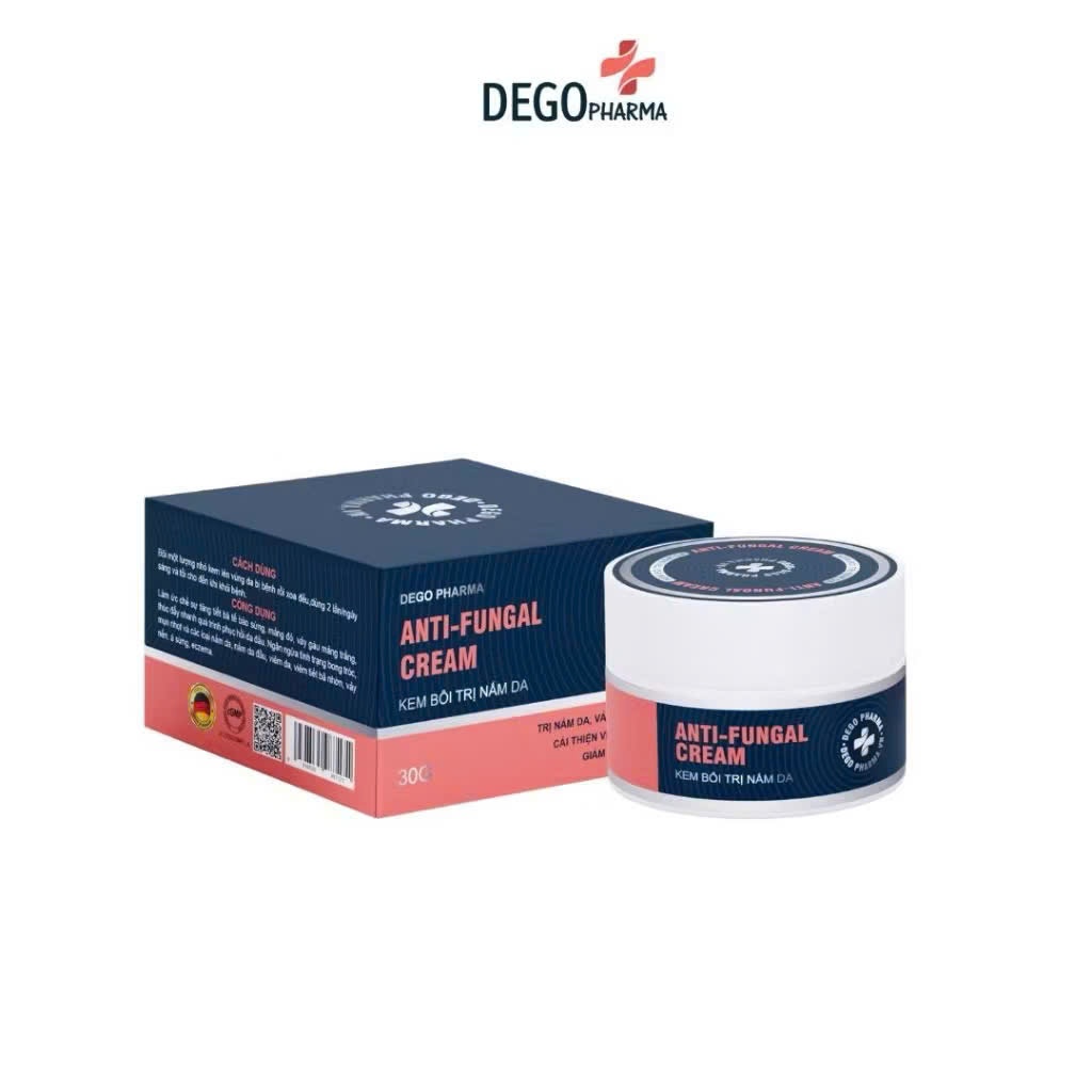 Kem bôi nấm da hắc lào mề đay vảy nến á sừng eczema Dego Pharma 30g
