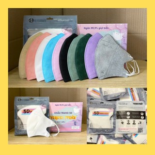 500 cái KHẨU TRANG 5D THỊNH PHÁT – BẢO VỆ TOÀN DIỆN, THỞ THOẢI MÁI