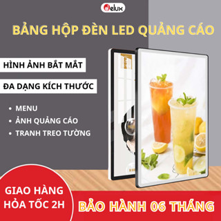 Hộp Đèn LED Quảng Cáo Nhiều Kích Thước, Thay Ảnh Dễ Dàng, Bảo Hành 06 Tháng