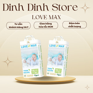  Tã  bỉm quần Love Max siêu mềm mỏng thấm hút tốt bịch 50m size M- 4Xl 