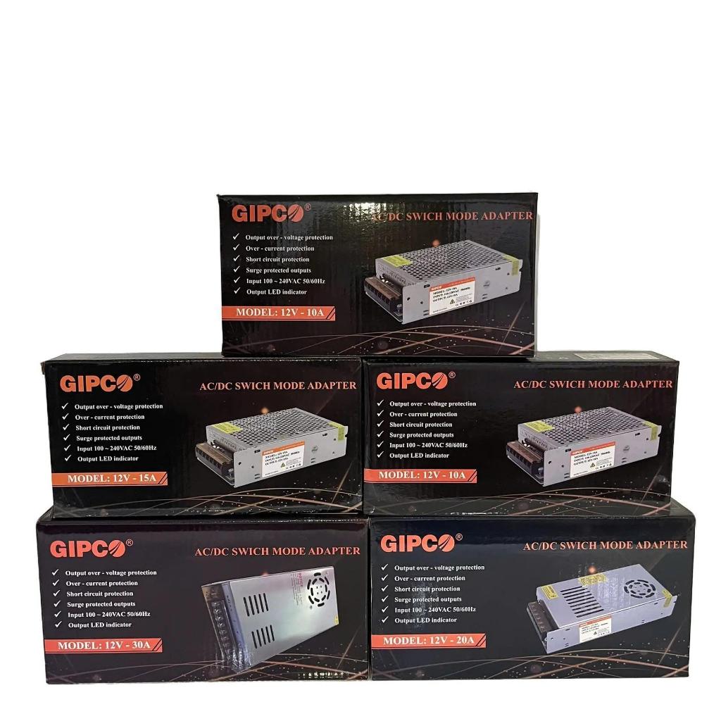 Nguồn tổng Camera GIPCO 12V-10A / 12V-15A / 12V-20A / 12V-30A
