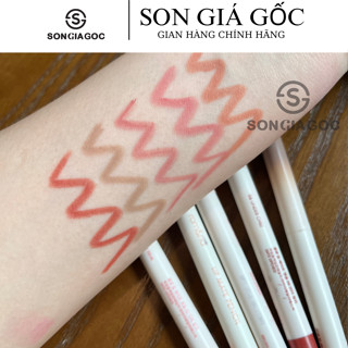 Chì kẻ viền môi Ro.mand Lip Mate Pencil (có thiết kế đầu cọ tán)