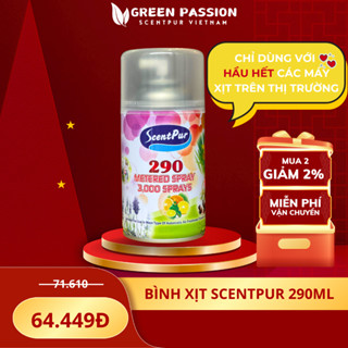 Nước hoa 290ML xịt thơm nhà cửa, phòng chính hãng Malaysia (Dùng kèm với Các loại Máy xịt tự động)