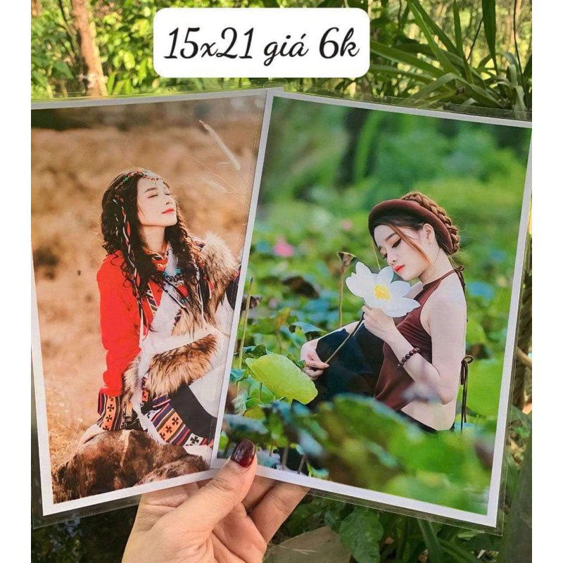 in ảnh theo yêu cầu - 1 ảnh 15x21 ép plastic