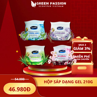 Sáp thơm phòng loại bỏ mọi mùi hôi hiệu quảScentpur 210g Chính hãng Malaysia