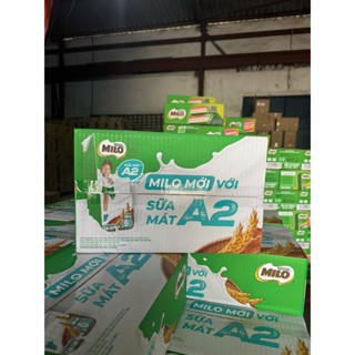 TPBS sữa lúa mạch Nestle milo A2 12(4*180ml)