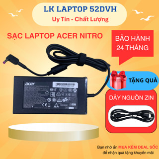 [Bảo hành 24 Tháng] cho Sạc Laptop Acer 19V 7.1A 135W - 9.23A 180W Acer Nitro Predator Helios Aspire V15 V17 Zin