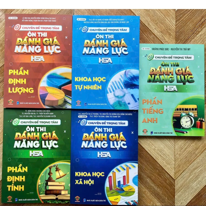 Sách - Combo Chuyên Đề Trọng Tâm Ôn Thi Đánh Gía Năng Lực HSA
