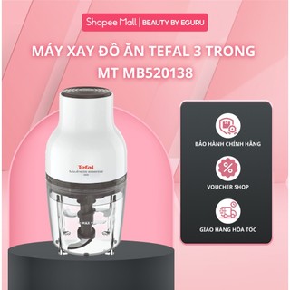 Máy xay đồ ăn Tefal 3 trong một MB520138 - 300W, 400ml - hàng thật / Bảo hành 02 Năm