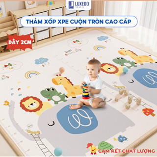 Thảm Xốp Lót Sàn Dày 2cm, Thảm Xốp Trải Sàn Cuộn Tròn Tiện Lợi Chất Liệu Xốp XPE Không Mùi An Toàn