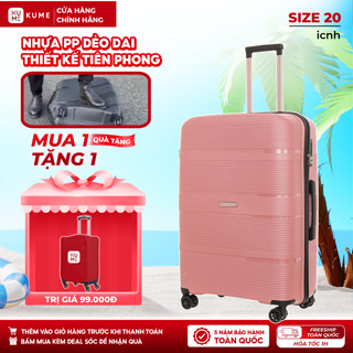 [TẶNG BAO TRÙM] Vali KUME NEWLINE - Vali Size 20/24/28 Nhựa PP Chống Bể Vỡ, Vali Thương Hiệu Quốc Tế Expandable BP2327