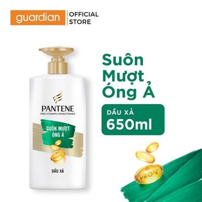 Dầu Xả Suôn Mượt Óng Ả Pantene Silky & Smooth 650gr