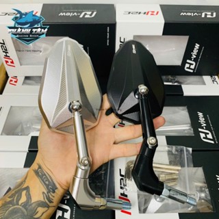  Gương Kính Chiếu Hậu H2C Cao Cấp  Hàng H2C V2 M-Viwe  Kính H2C M-Viwe Full Nhôm CNC Gắn Mọi Dòng Xe Máy Tặng Full Phện 