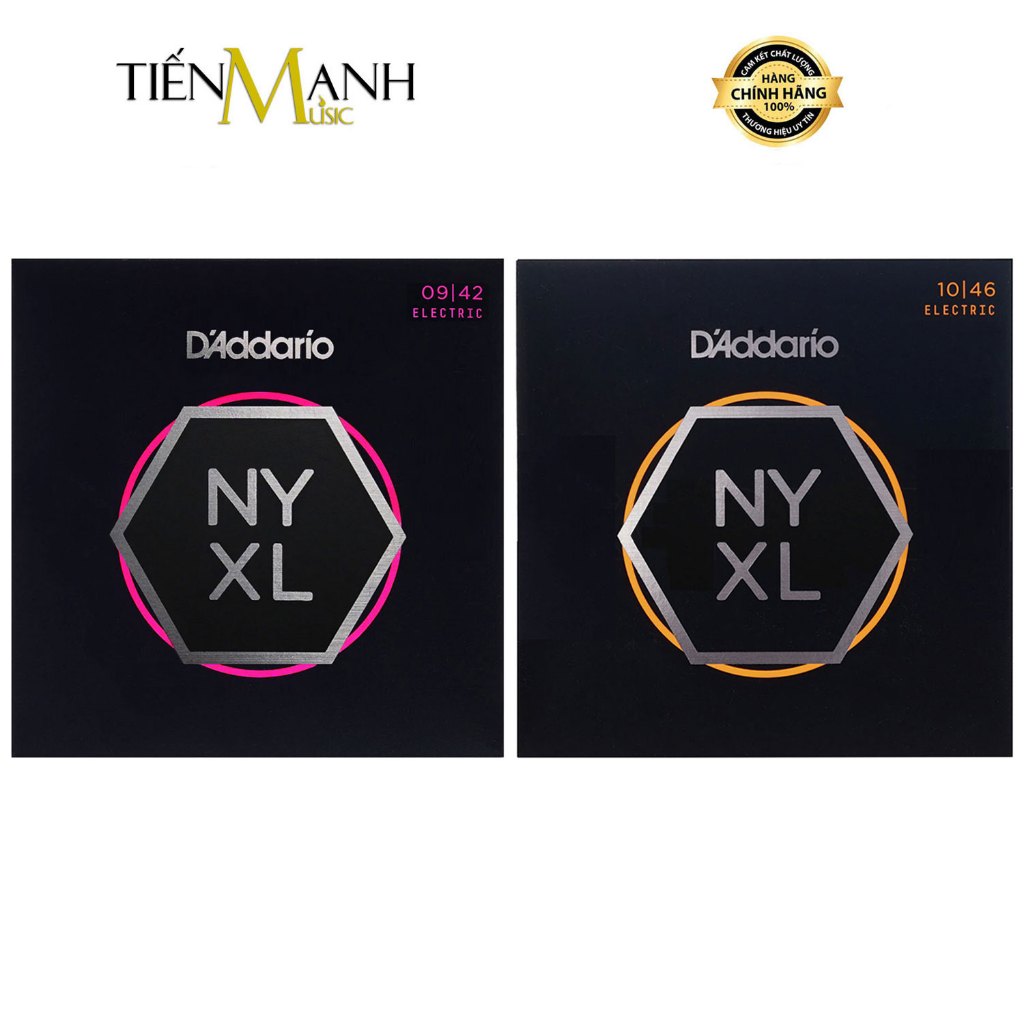 Dây Đàn Guitar Điện D'Addario NYXL 09-42, 10-46 - Electric Guitar Strings DAddario NYXL0942, NYXL1046