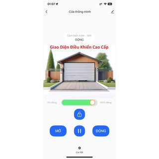 CÔNG TẮC CỬA CUỐN TUYA WIFI GIAO DIỆN MỚI 2026