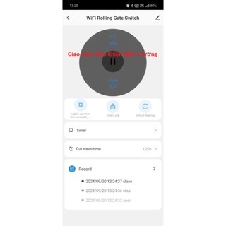 CÔNG TẮC CỬA CUỐN TUYA WIFI GIAO DIỆN MỚI 2026
