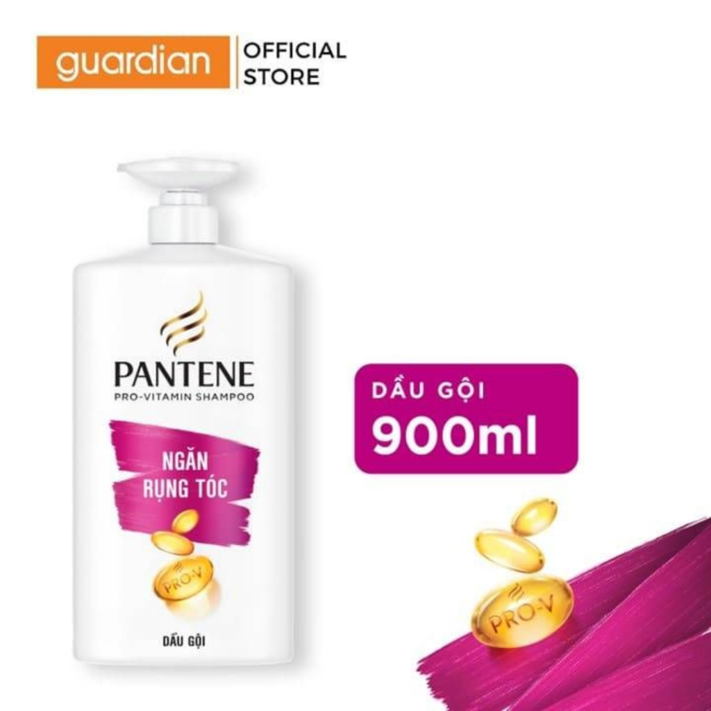 Dầu Gội Giúp Hỗ Trợ Giảm Rụng Tóc Pantene Hair Fall Control 900Ml