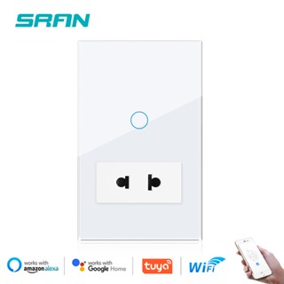  CÔNG TẮC WIFI TUYA CÓ Ổ CẮM kết nối app TUYA và Smart Life 