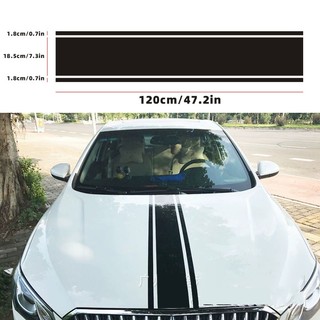 Tem dán capo xe phong cách thể thao TX06