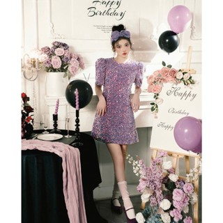 KEYLIE DRESS Đầm body đầm ngắn dự tiệc đính sequin ulzzang SAM SAM BOUTIQUE