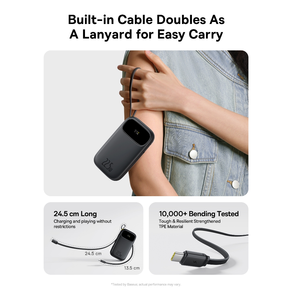 【CHỨNG NHẬN CCC】 Sạc Dự Phòng Baseus Qpow2 & Qpow 3 20000mAh PD 22.5W 30W 45W TypeC &IP 2 Cho iP | BigBuy360 - bigbuy360.vn