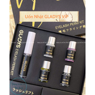 (Chính hãng) Bộ uốn mi collagen Gladys, set uốn mi Nhật, bộ uốn mi tại nhà_dụng cụ nối mi_uốn mi Cosmetic Mỹ Phẩm