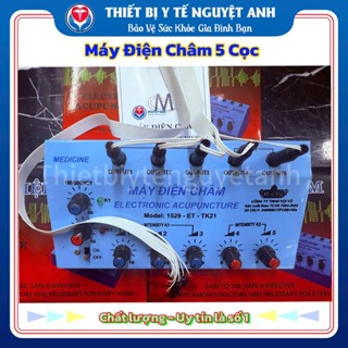 Máy Điện Châm, Châm Cứu 5 Giắc 10 Kim - Việt Nam