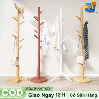 Woodland Cây Treo Quần Áo 100% gỗ giá treo quần áo gỗ Giá treo đồ Tiết Kiệm Không Gian giá treo đồ